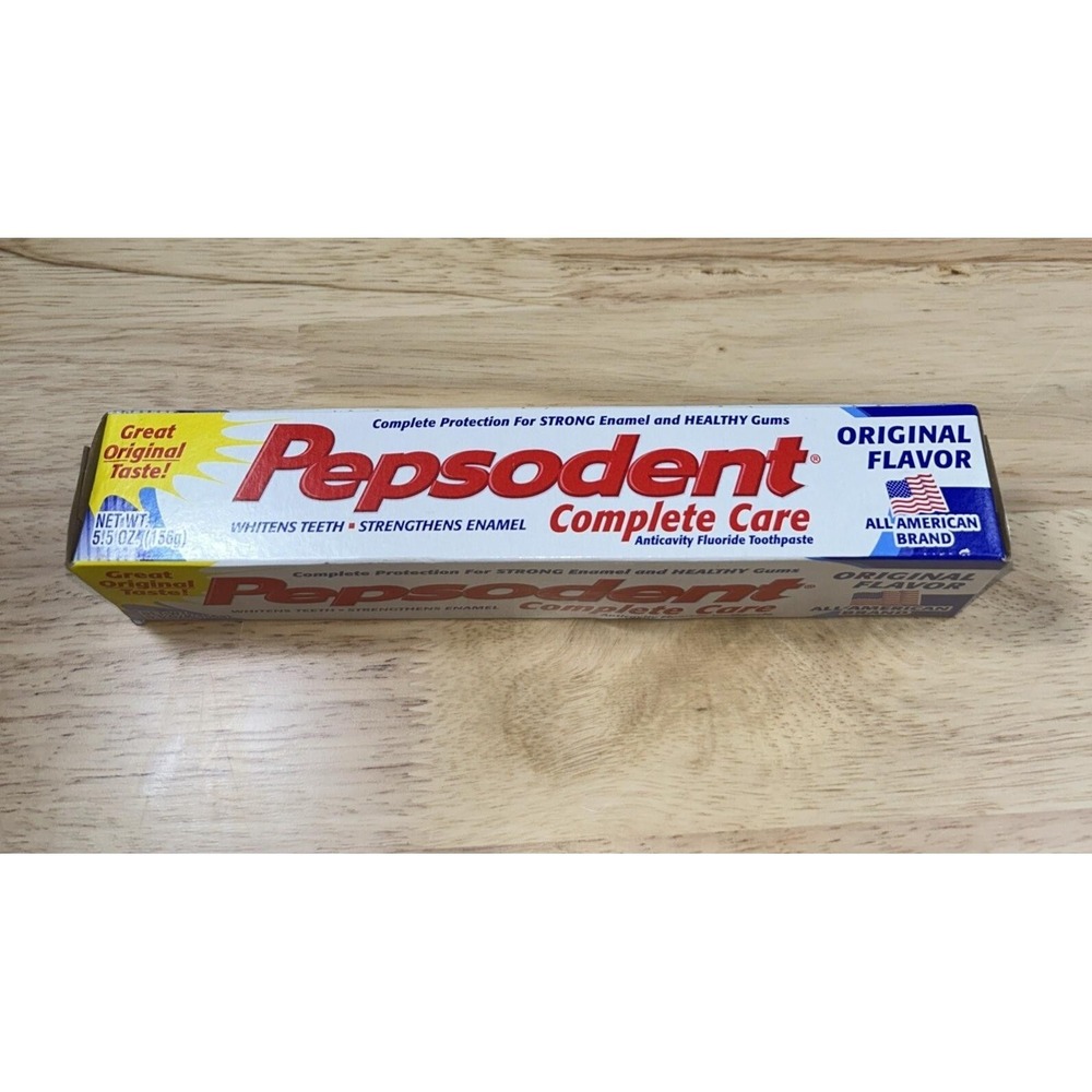 Pepsodent Complete Care Toothpaste Original Flavor 5.5 oz